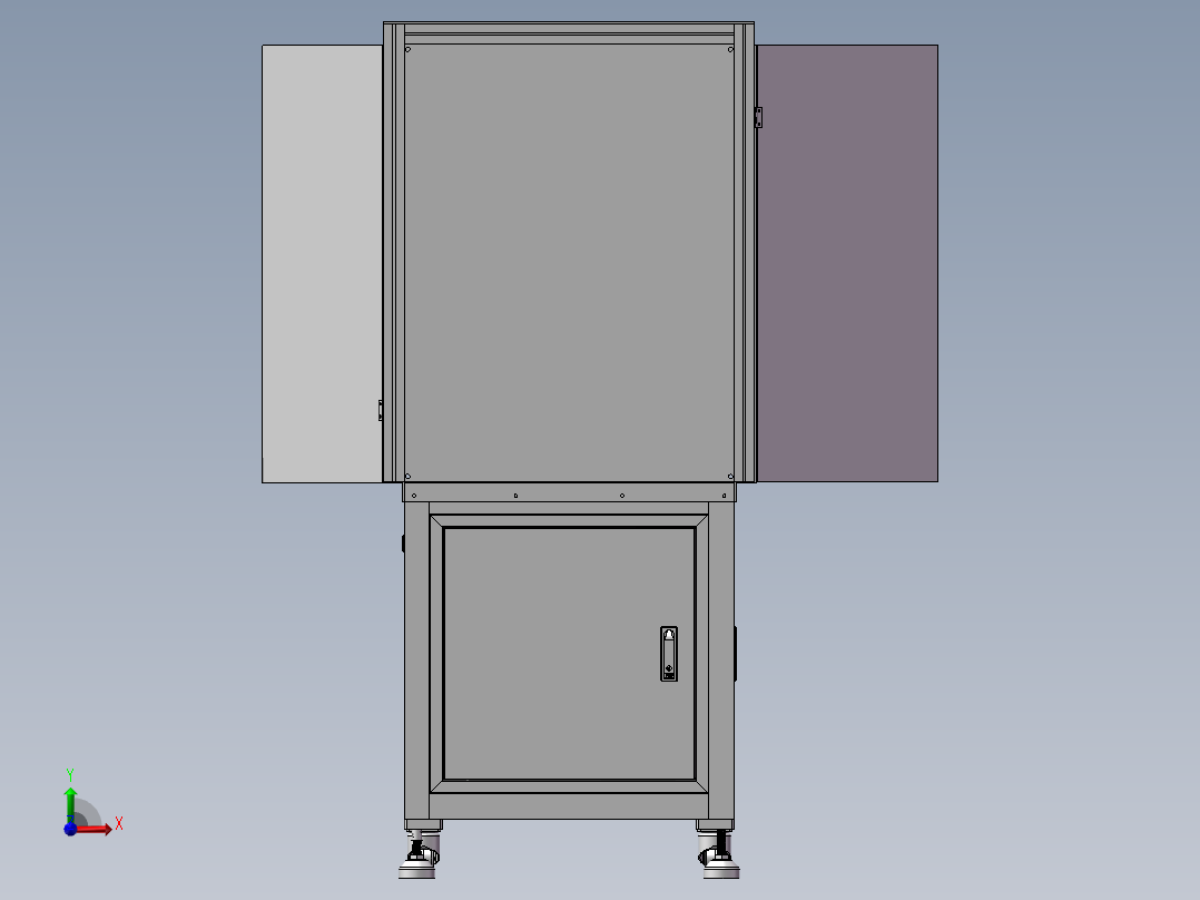 转盘式自动锁螺丝机前视图