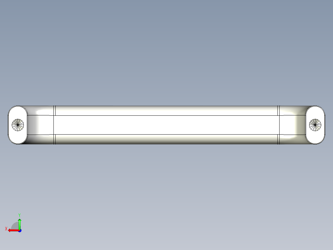 取手(不銹鋼)EF(B)-3D多系列多零件图纸模型后视图
