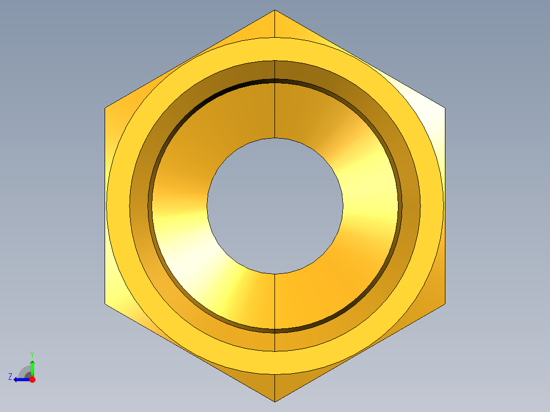 扩口式工业通用硬管接头Female Connector 46F-10-12右视图