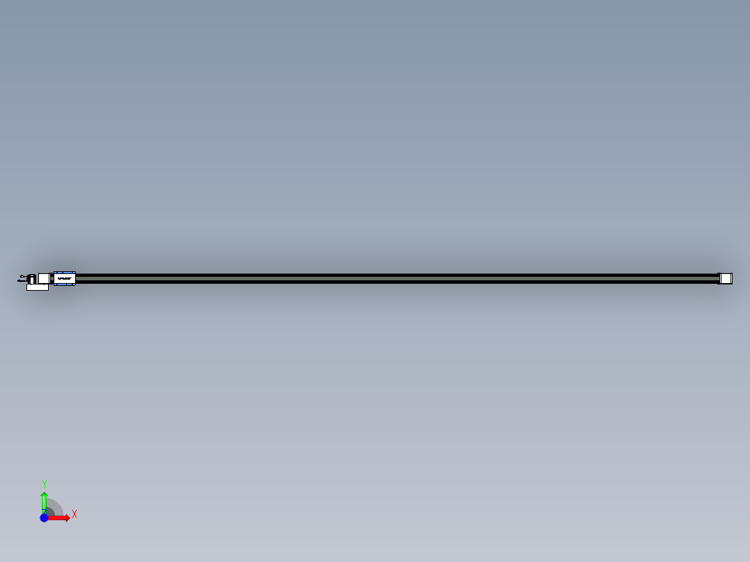 威洛博LB.GB同步带传动--欧规系列GB8-L96-S5400-BL-P40前视图