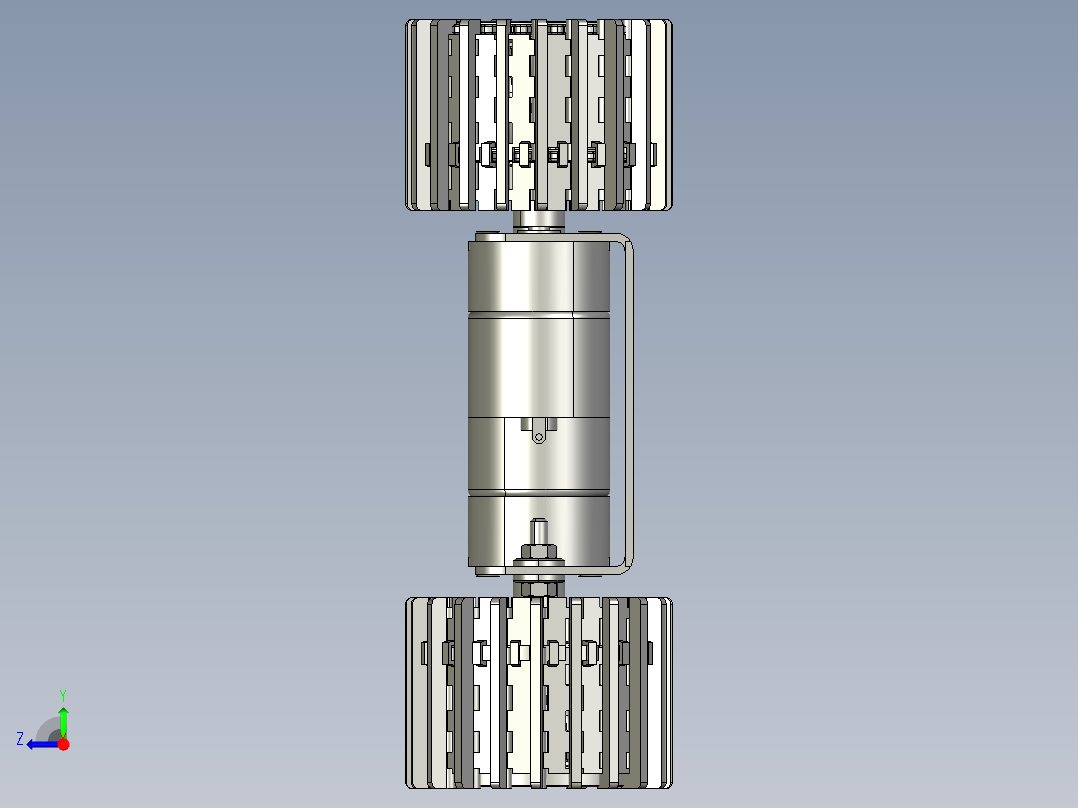 chassis-gladiator履带底盘右视图
