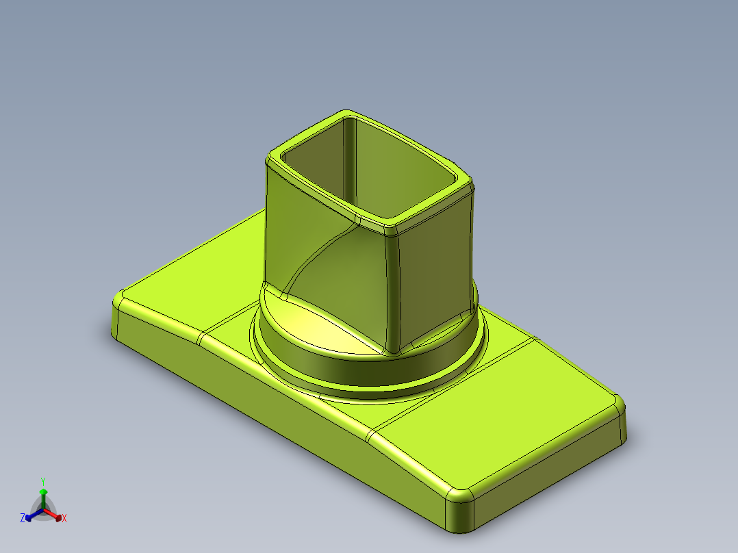 55-75-080防颤抖箱体连接器.SLDASM正等轴测图