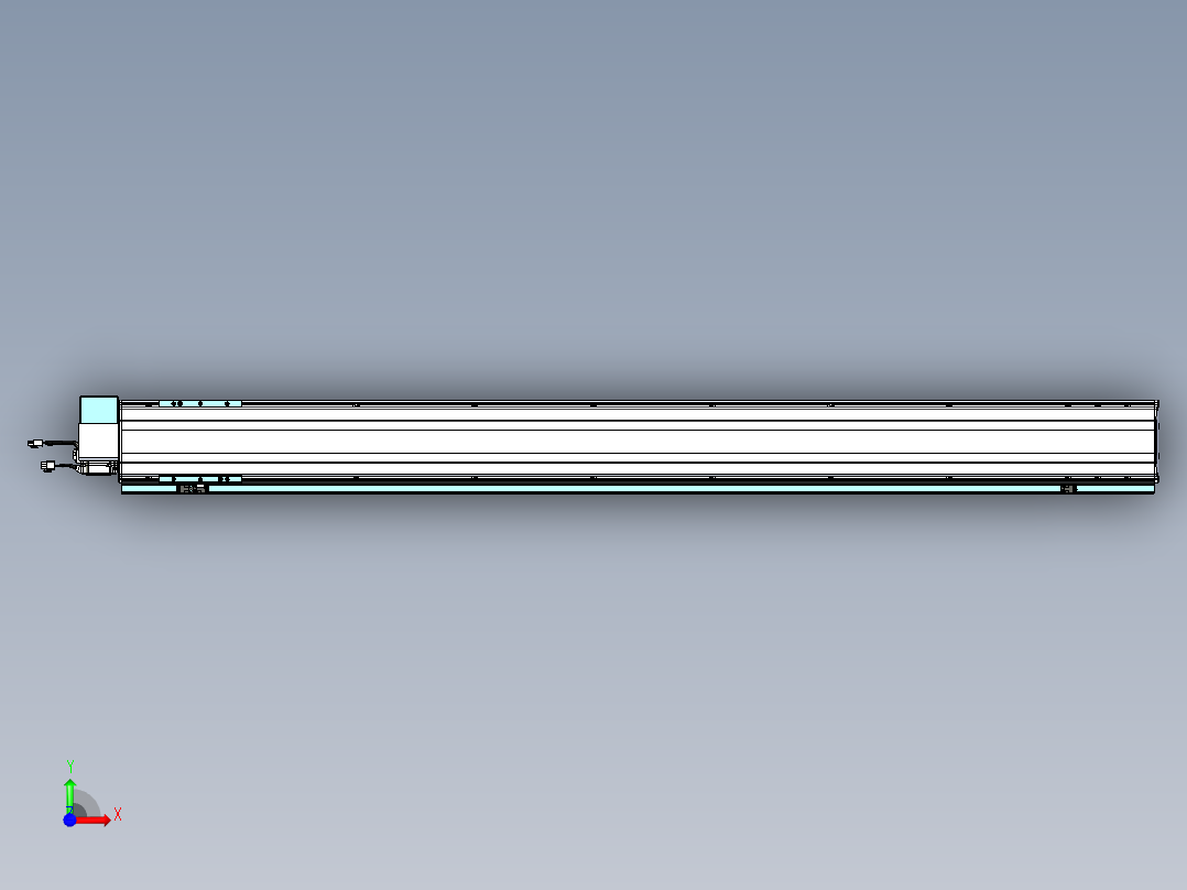 威洛博VBF同步带传动一般环境VBF14-L45-S1450-BRD-ZP40-C3前视图