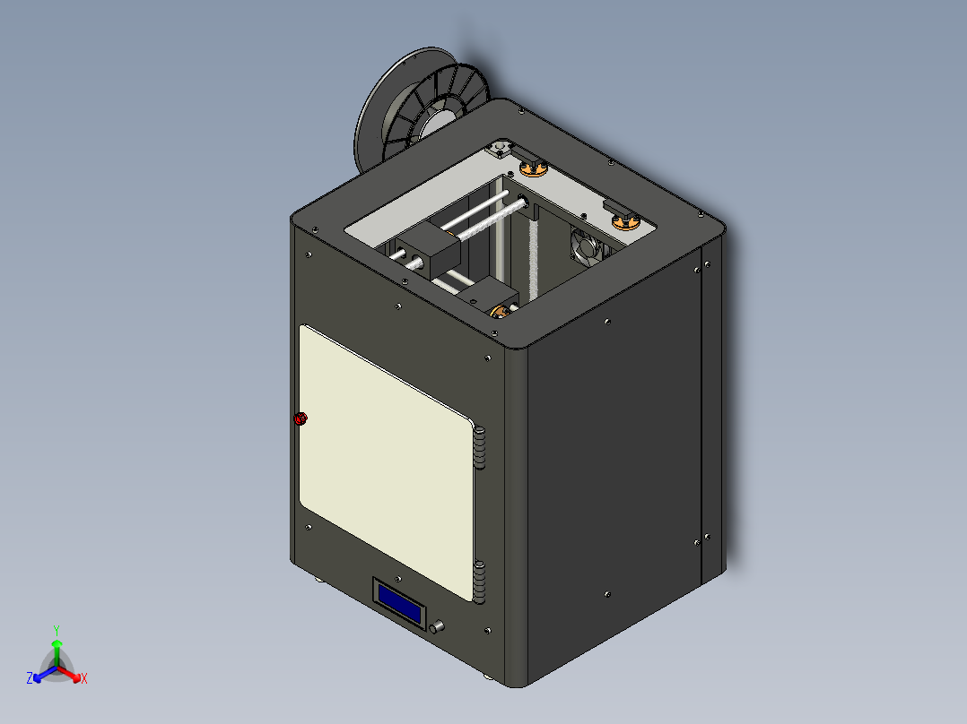 3D打印机200x200x200stp格式