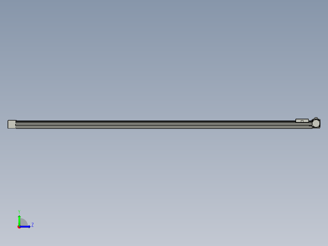 威洛博直线电机模组EB4-L80-S1900-R-57-MS3左视图