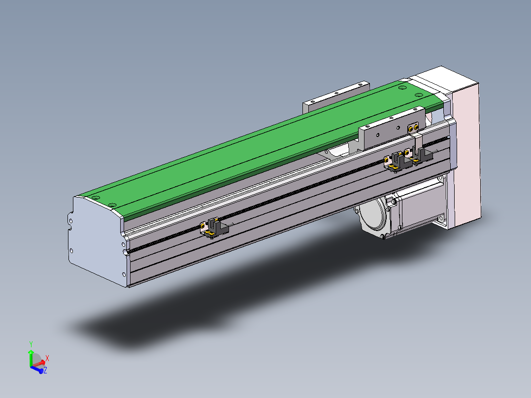 MTH丝杆半封闭模组MT100BS-BM-400W