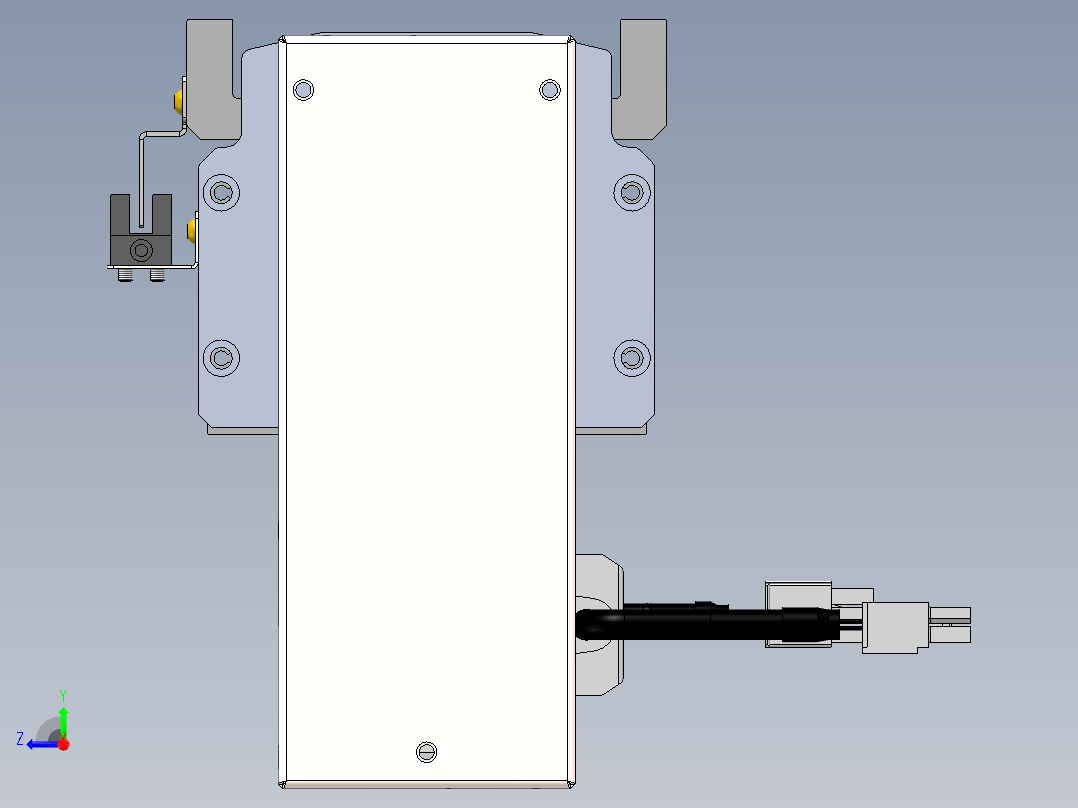 MTH丝杆半封闭模组MT100BS-BM-400W右视图