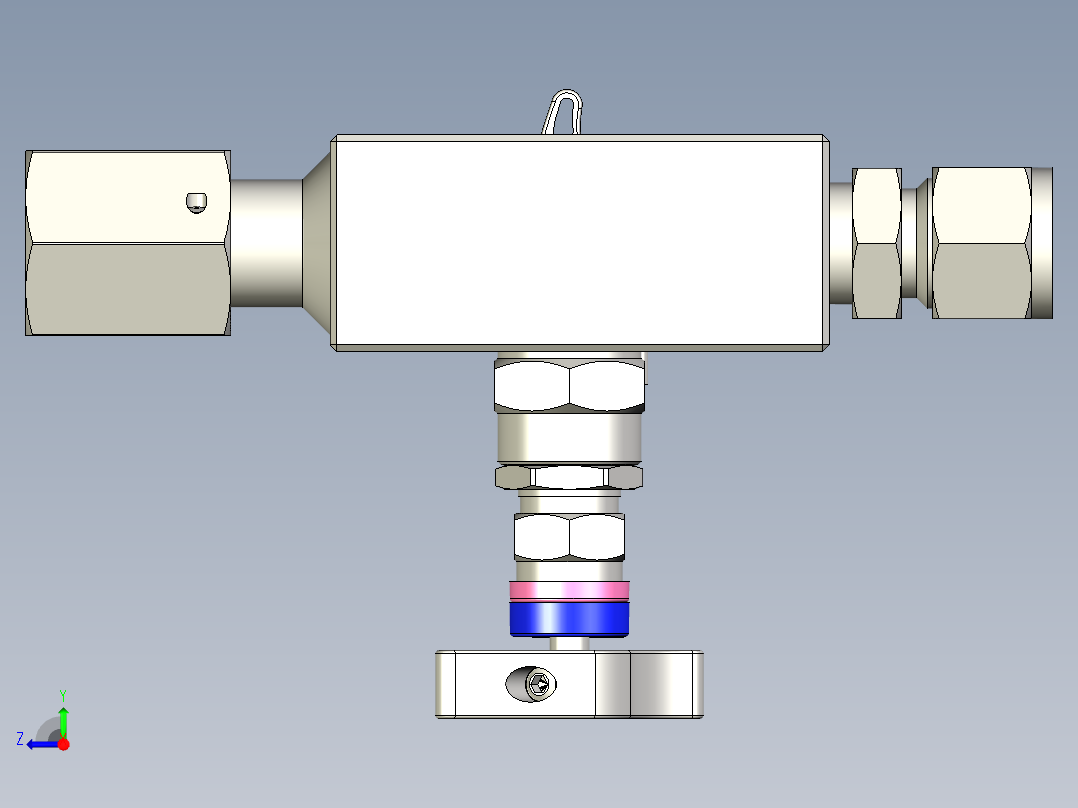 2阀门歧管(1)右视图