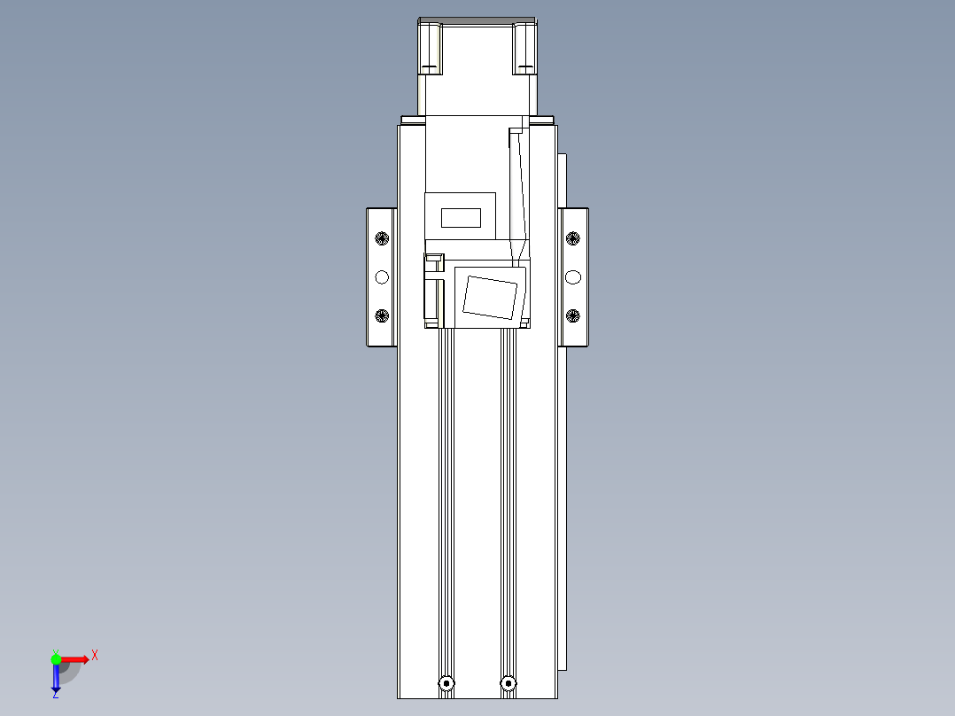 钢基模组-TPA-KNR-6005C-200A1-MU-H1S0俯视图