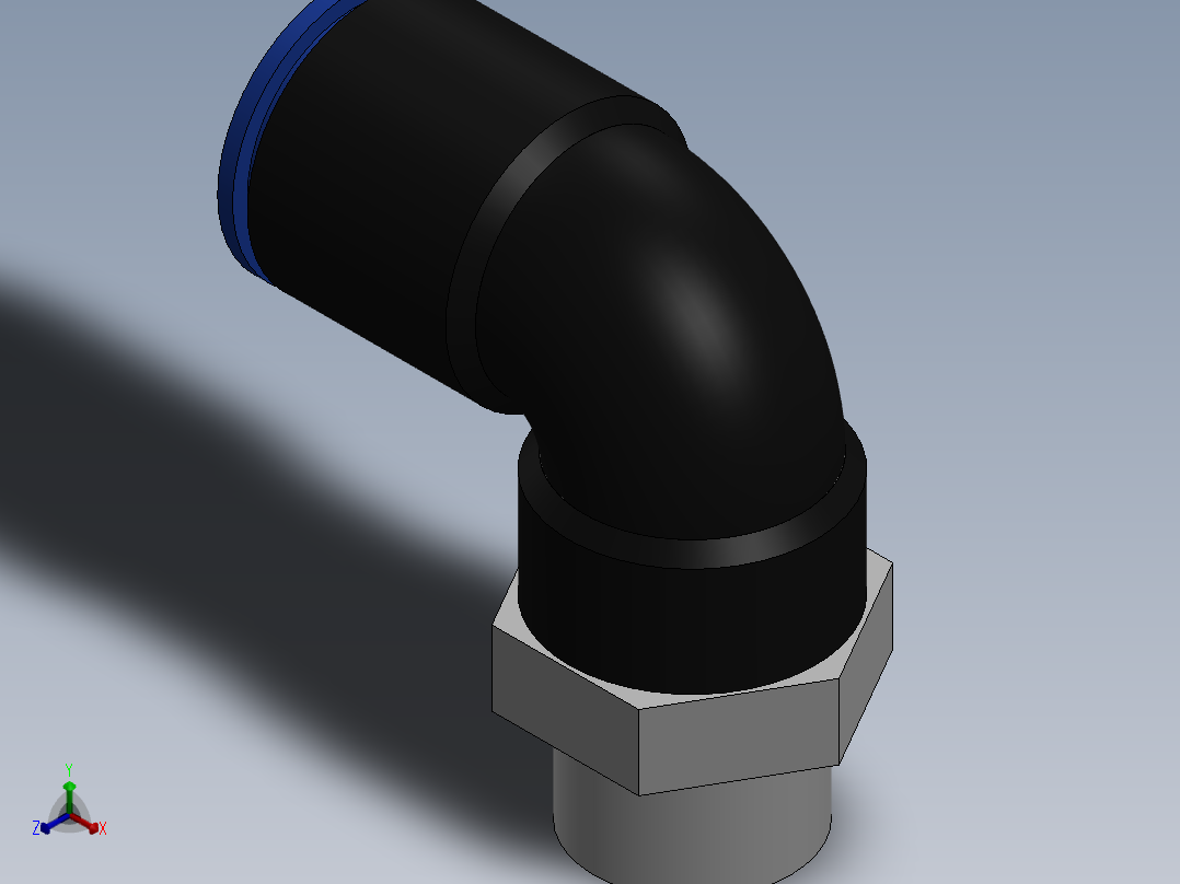 Ø10 x 1-4G COTOVELO 90° MACHO GIRAT. (C02471028)