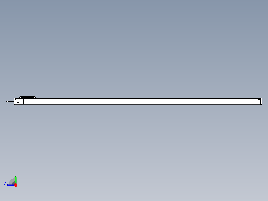 威洛博LB.GB同步带传动--欧规系列LB6A-L130-S2250-BR右视图