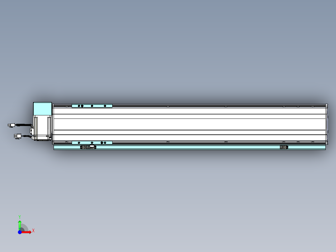 威洛博VBF同步带传动一般环境VBF14-L45-S650-BRU-ZP40-C3前视图