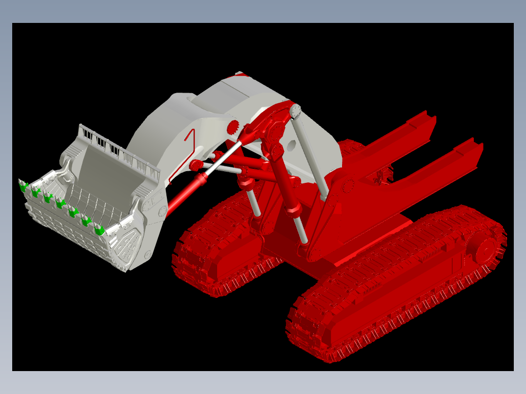 RH 400矿用挖掘机模型<span style='color: red'>3D</span><span style='color: red'>图纸</span> <span style='color: red'>AUTOCAD</span><span style='color: red'>设计</span> <span style='color: red'>dwg</span><span style='color: red'>格式</span>