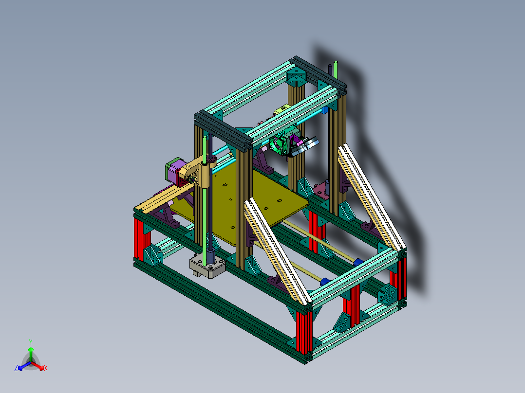 高速与精度架构开源<span style='color: red'>3D</span><span style='color: red'>打印机</span>