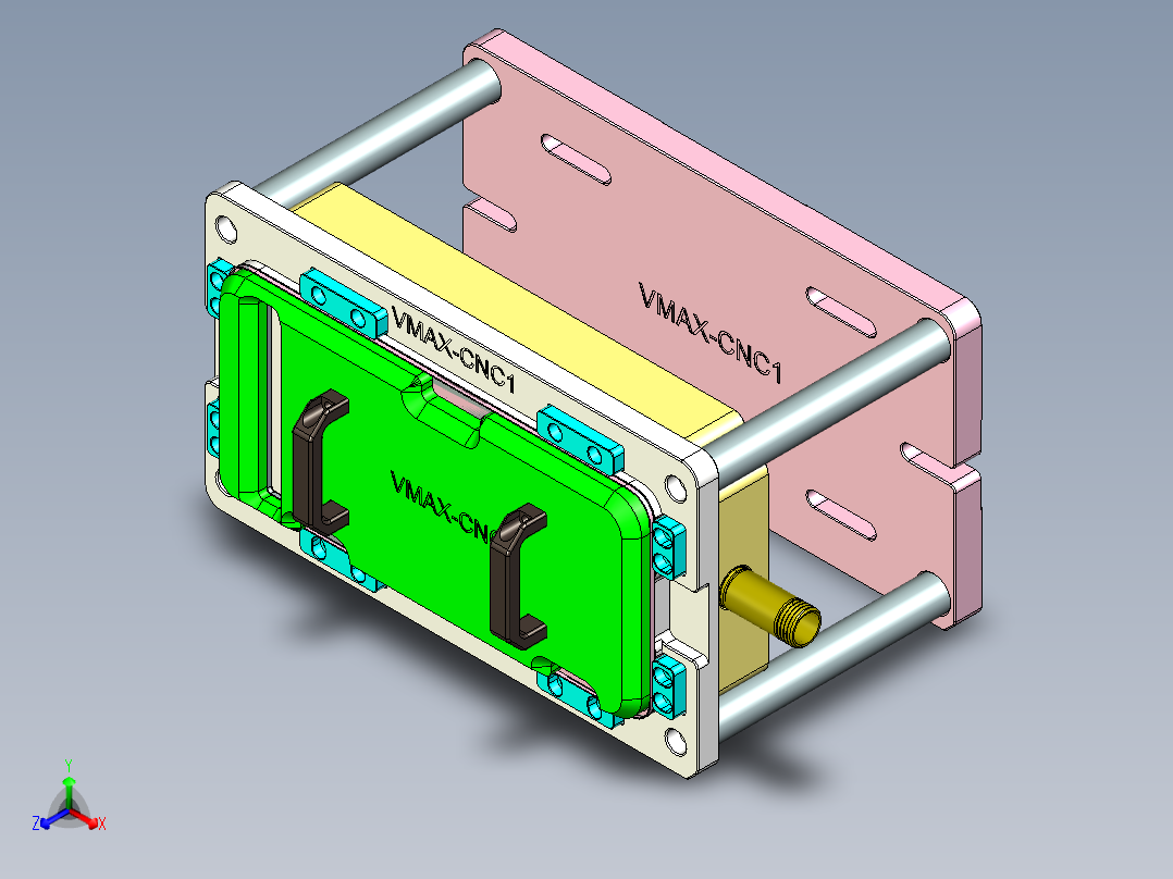 VMAX-CNC1-0301正等轴测图