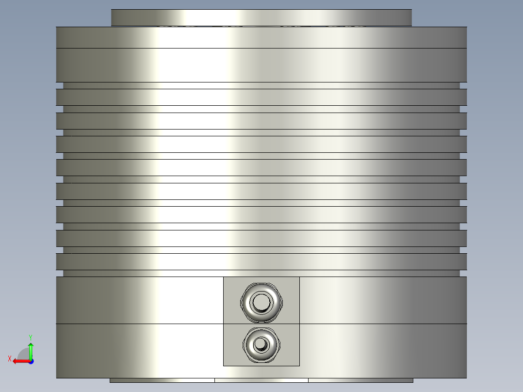 175-110直驱电机后视图