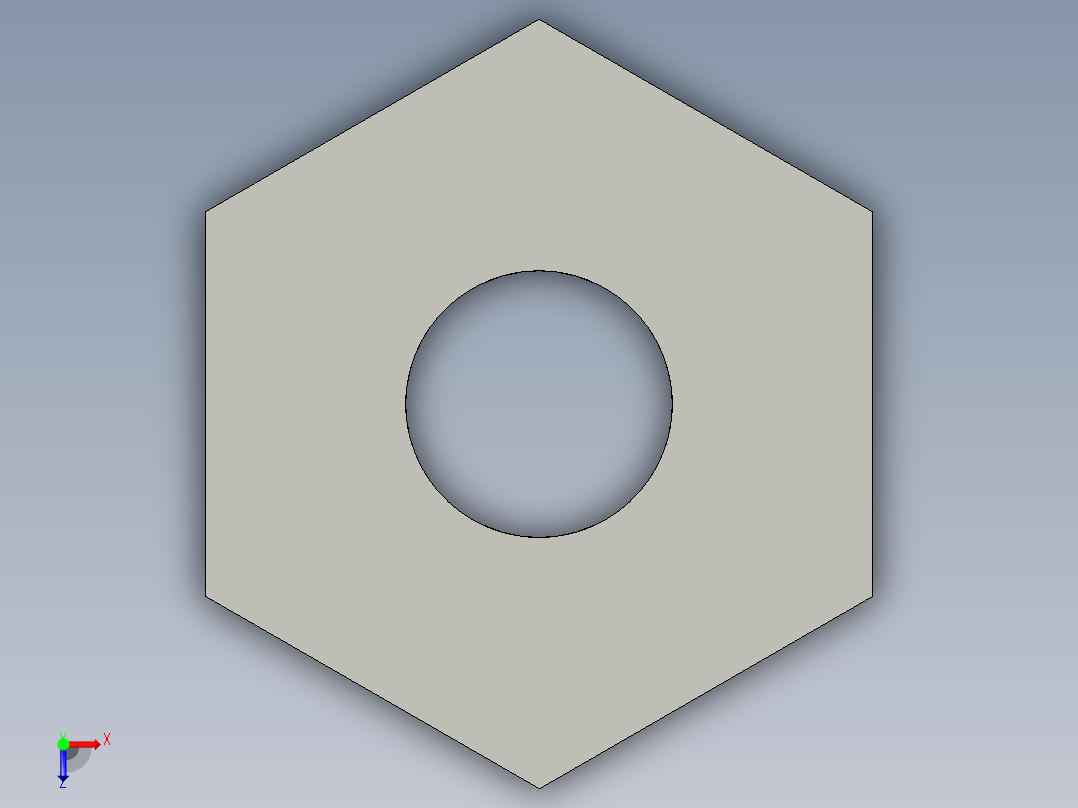 基恩士FU-63nut_kc图纸模型俯视图