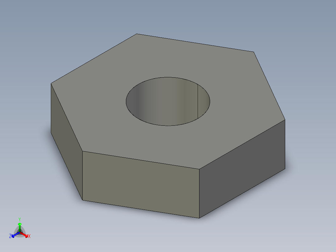 基恩士FU-63nut_kc图纸模型正等轴测图
