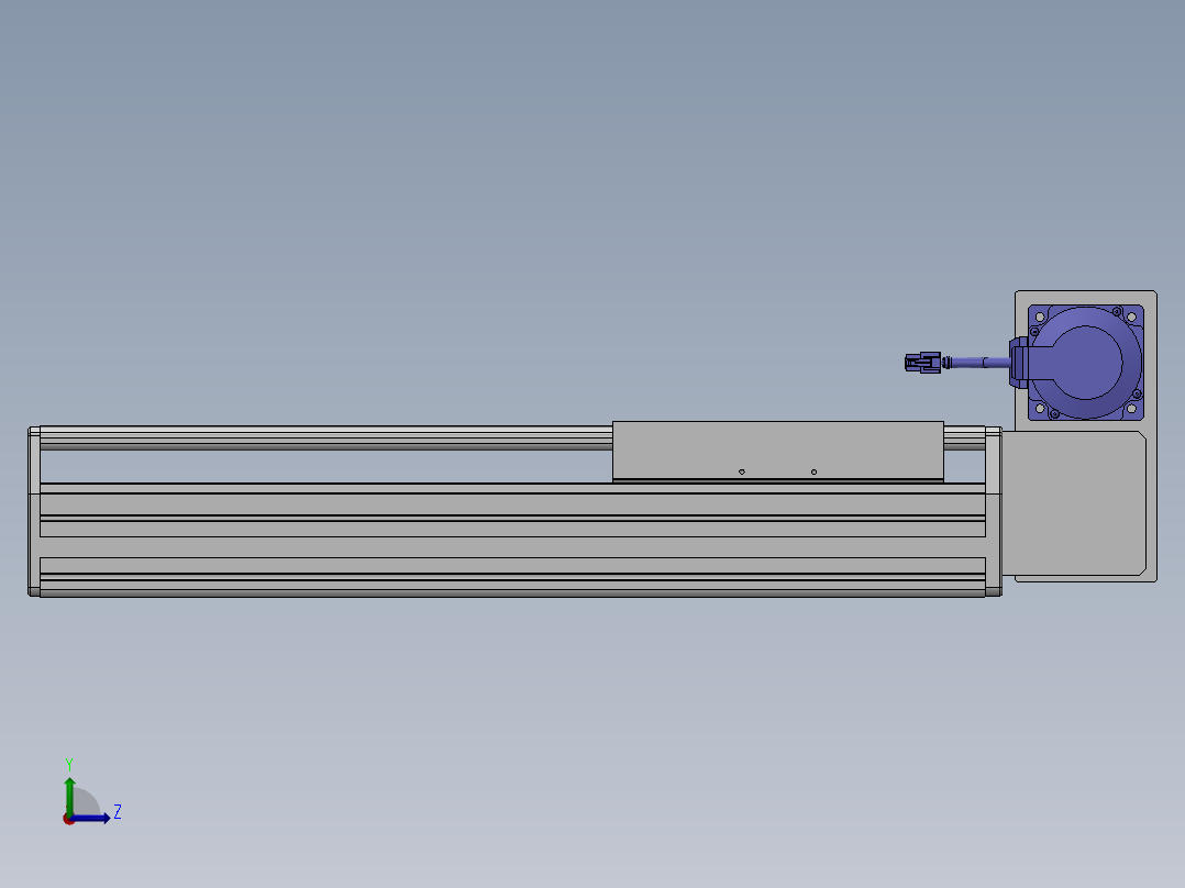 精密模组MT220-L150-300-RU-M75-C4左视图