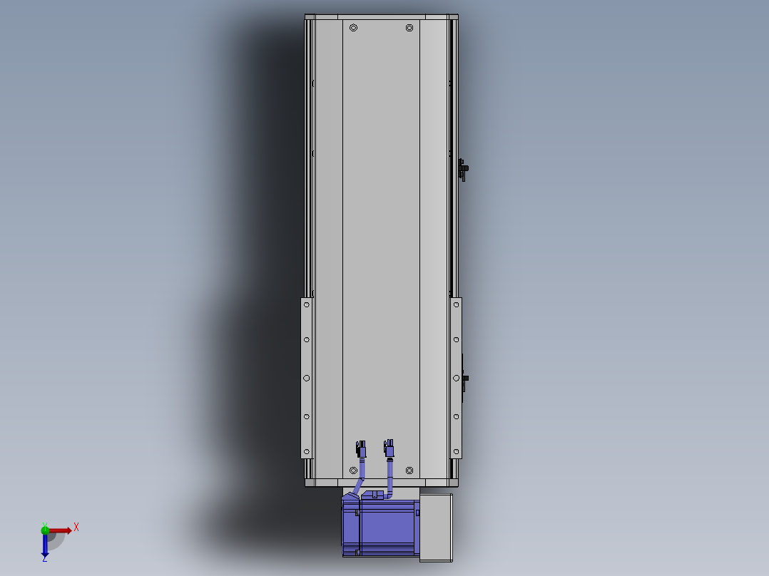 精密模组MT220-L150-300-RU-M75-C4俯视图