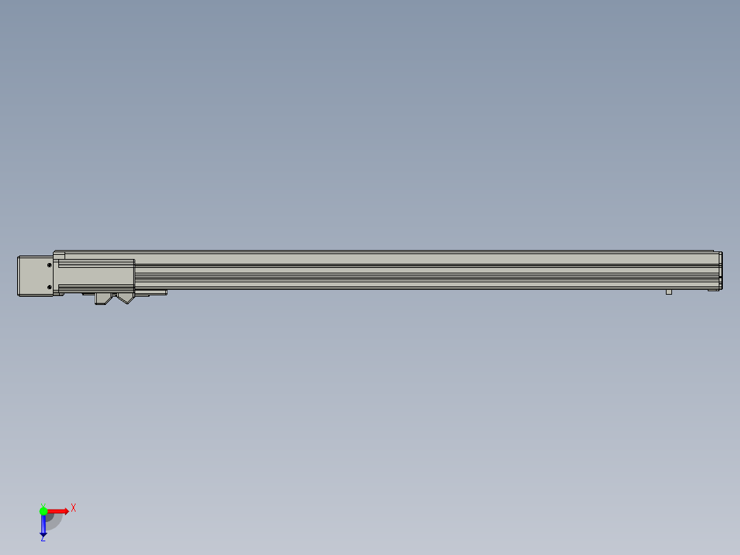 VF丝杆传动-一般环境VT5-L10-C-S600-BR-P10-D4俯视图