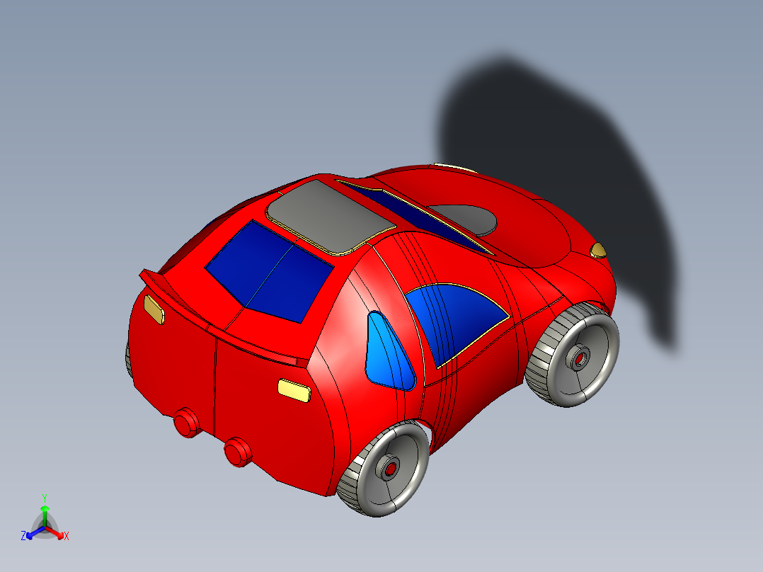 <span style='color: red'>变形金刚</span> 车装配模型