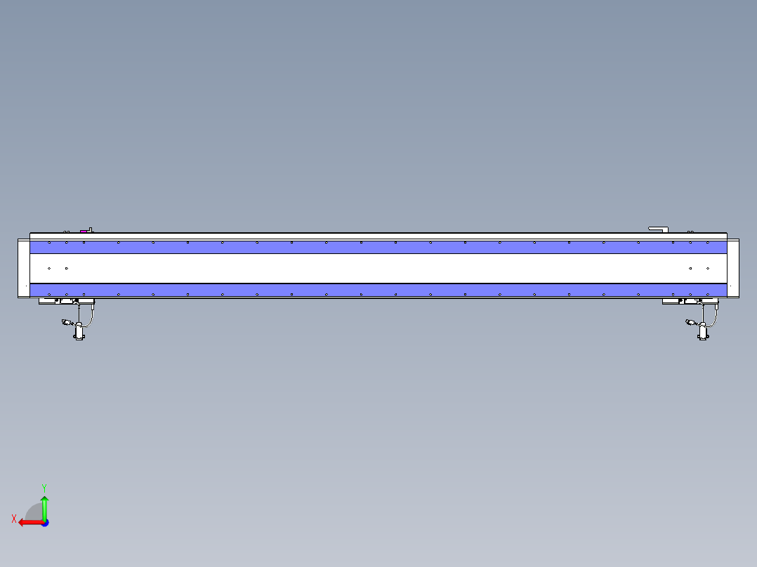 威洛博VL系列直线电机模组-2VL17E2-S1600后视图