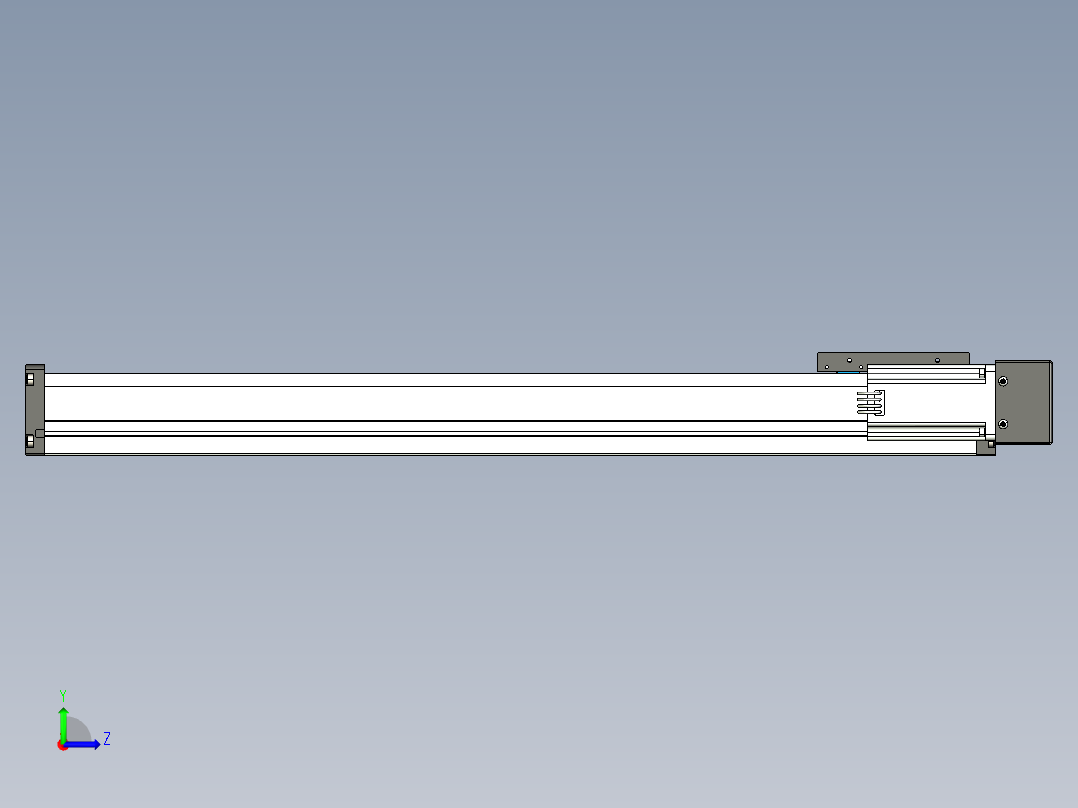 模组FSL60 E600 10C7-BR-B60左视图