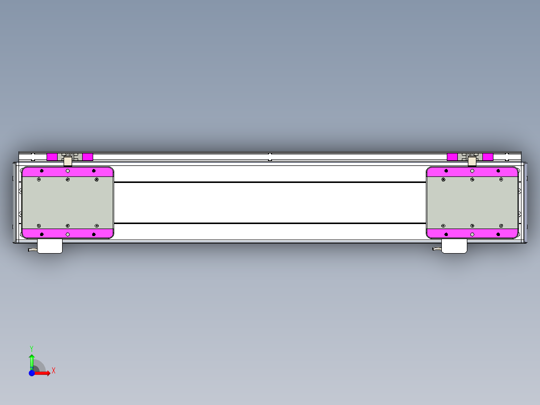 威洛博LC系列3d模型模组2LC14S1Y-S500前视图