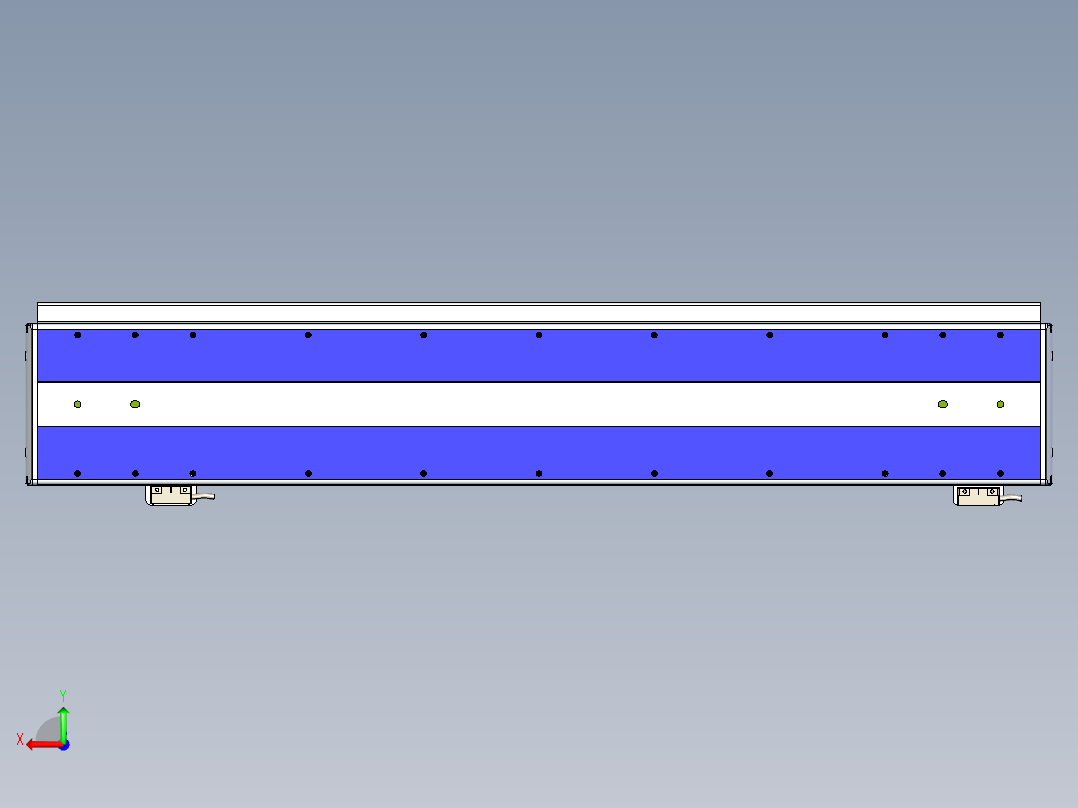 威洛博LC系列3d模型模组2LC14S1Y-S500后视图