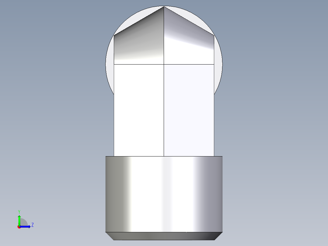 卡套式工业通用硬管接头EO_Union_elbow_W08L71X左视图