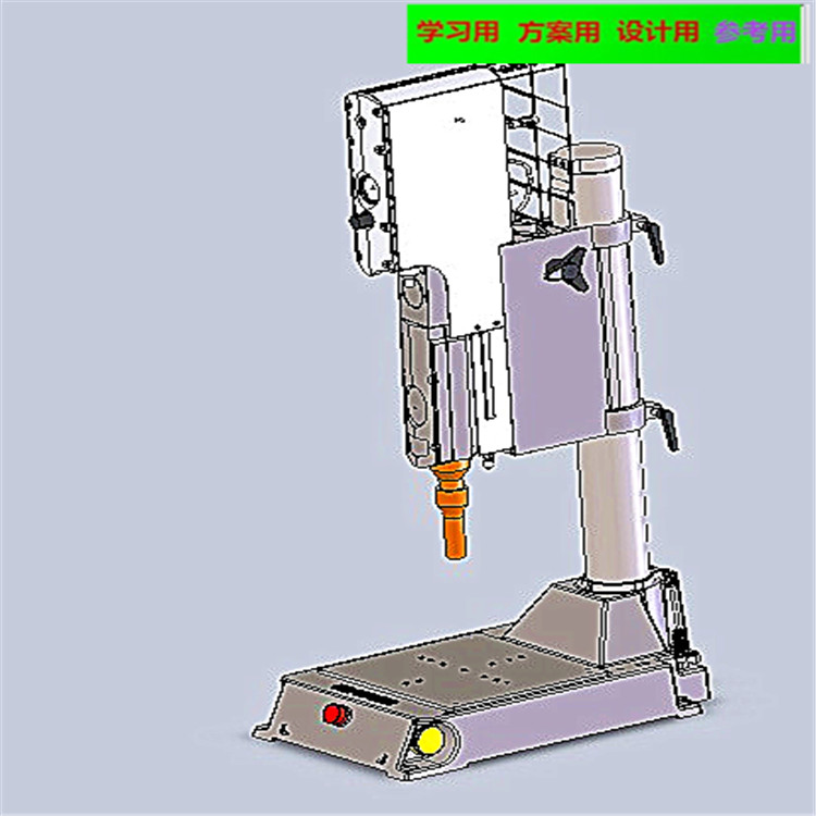 超声波焊接机 自动化设备3D图纸3D模型