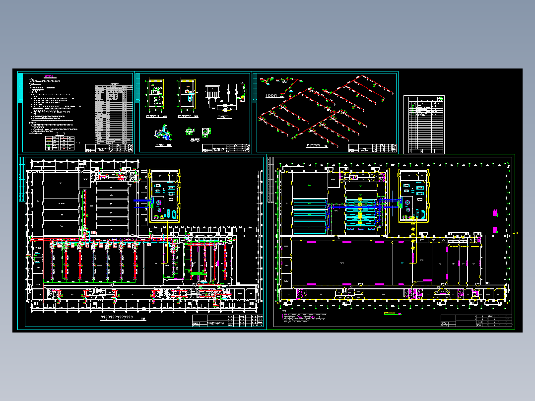 车间空调通风平面图
