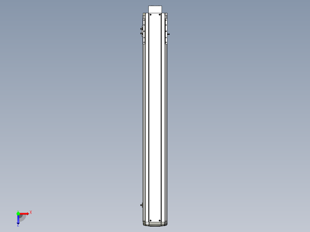 Toyo东佑达直线模组-ETH14-950-BM-400W+煞車俯视图