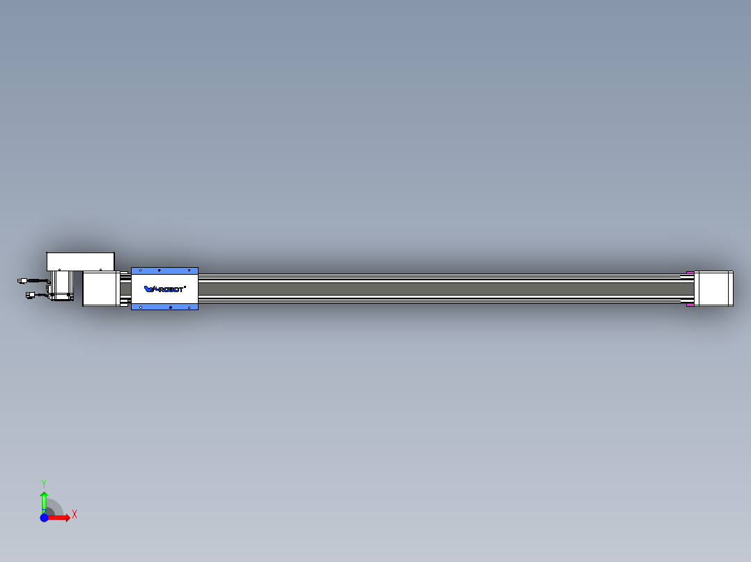 威洛博LB.GB同步带传动--欧规系列GB8-L96-S1300-BR-P40前视图