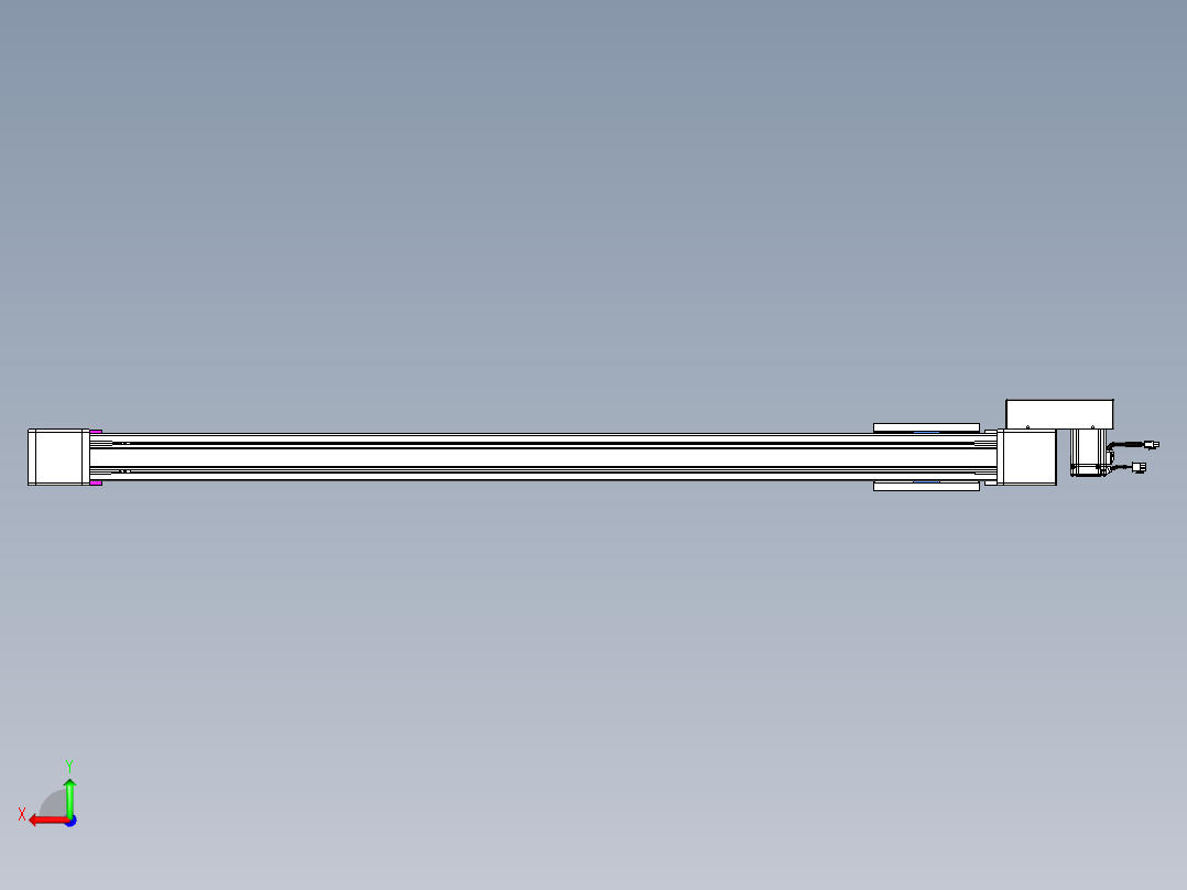威洛博LB.GB同步带传动--欧规系列GB8-L96-S1300-BR-P40后视图