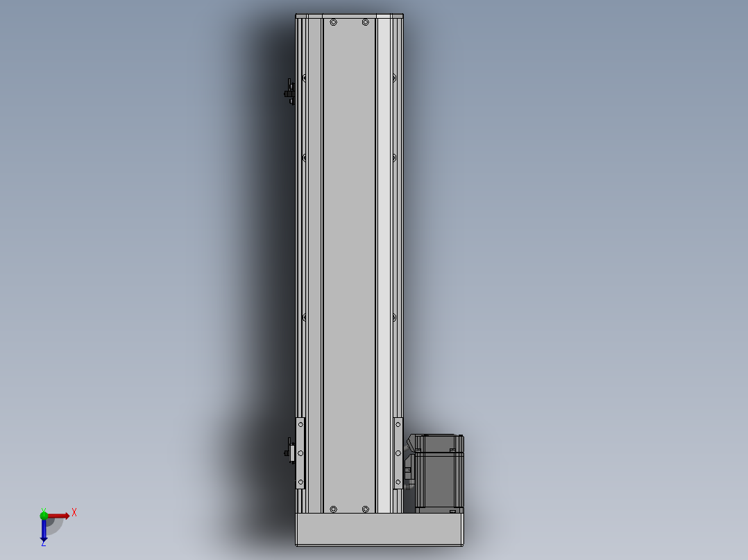 精密模组MY130-T10-450L-BL-P20B-C4-C俯视图