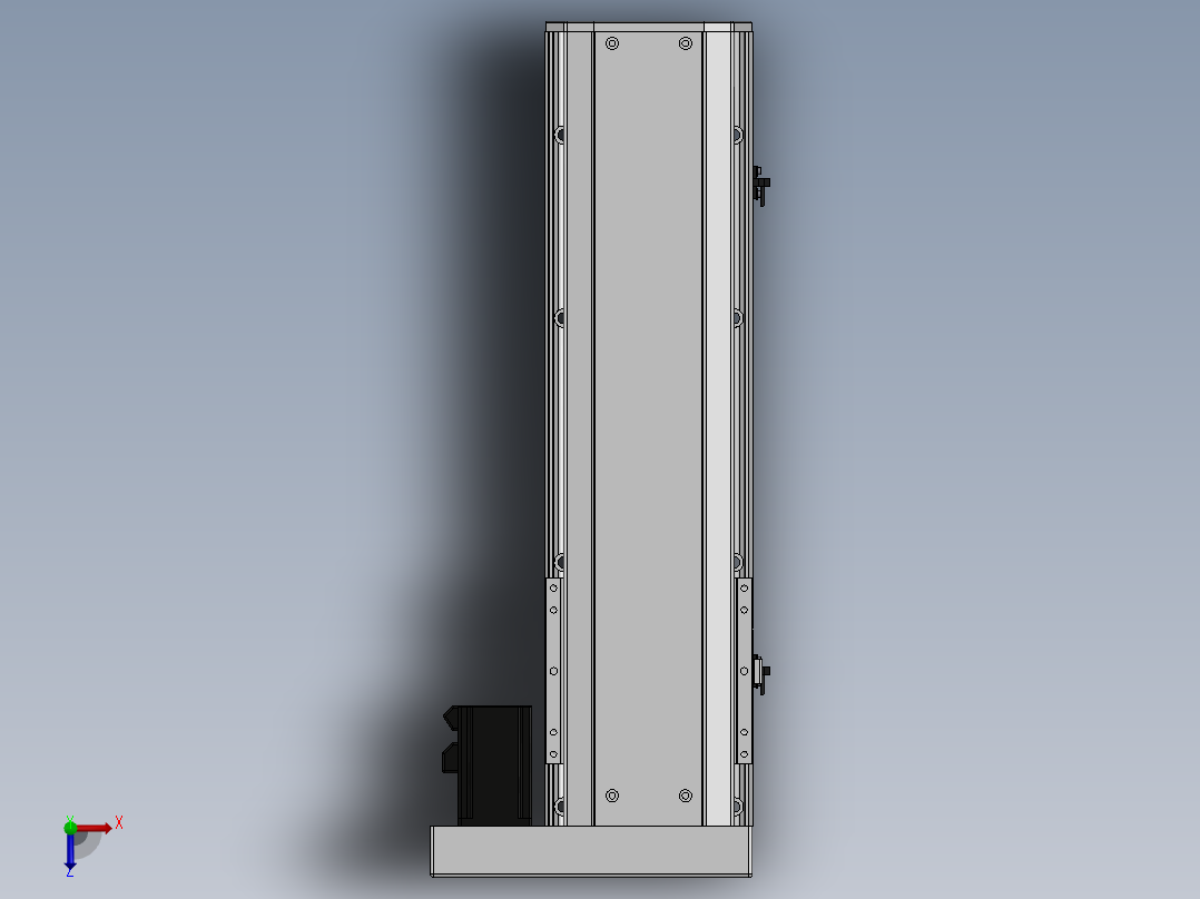 精密模组MY170-T10-400L-BR-P75B-C4-C俯视图