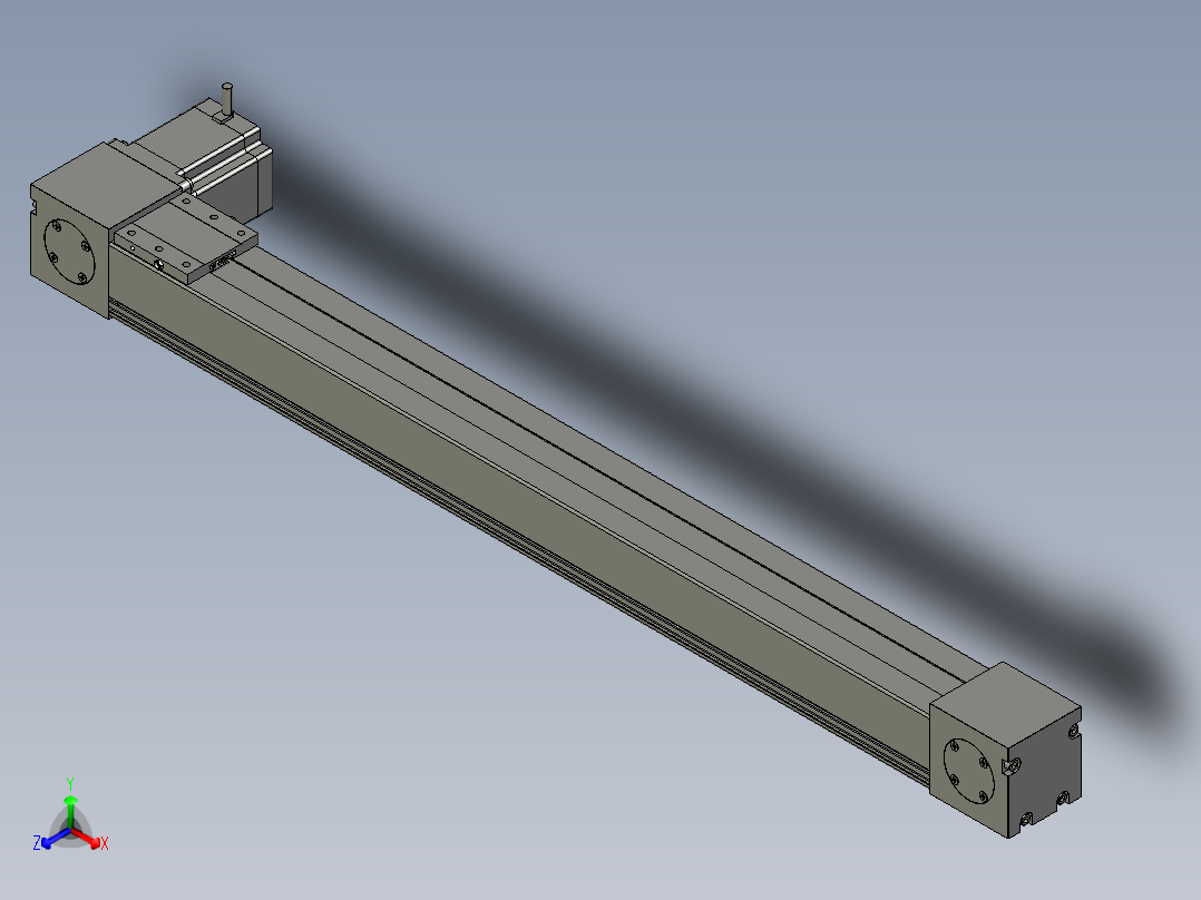 模组FBL80E800-R正等轴测图