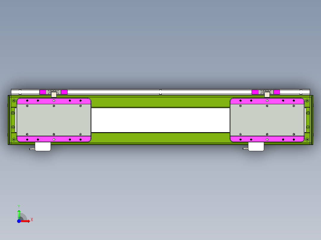 威洛博LC系列3d模型模组2LC14S2Y-S350前视图