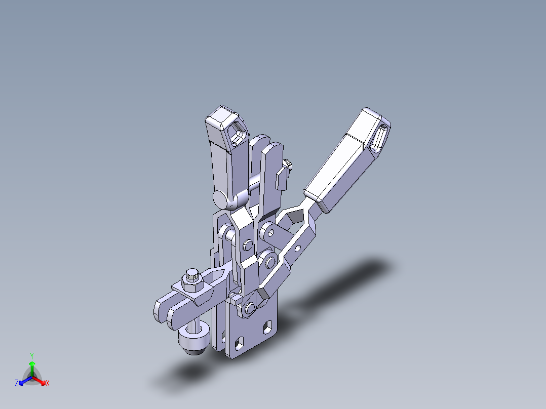 德克斯TUNKERS气缸数模T2-01UB正等轴测图