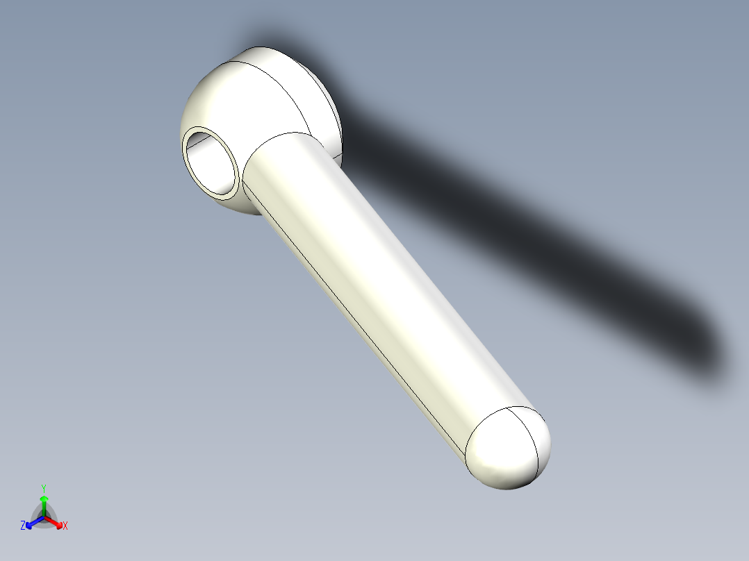 把手2447(B)-3D多系列多零件图纸模型正等轴测图