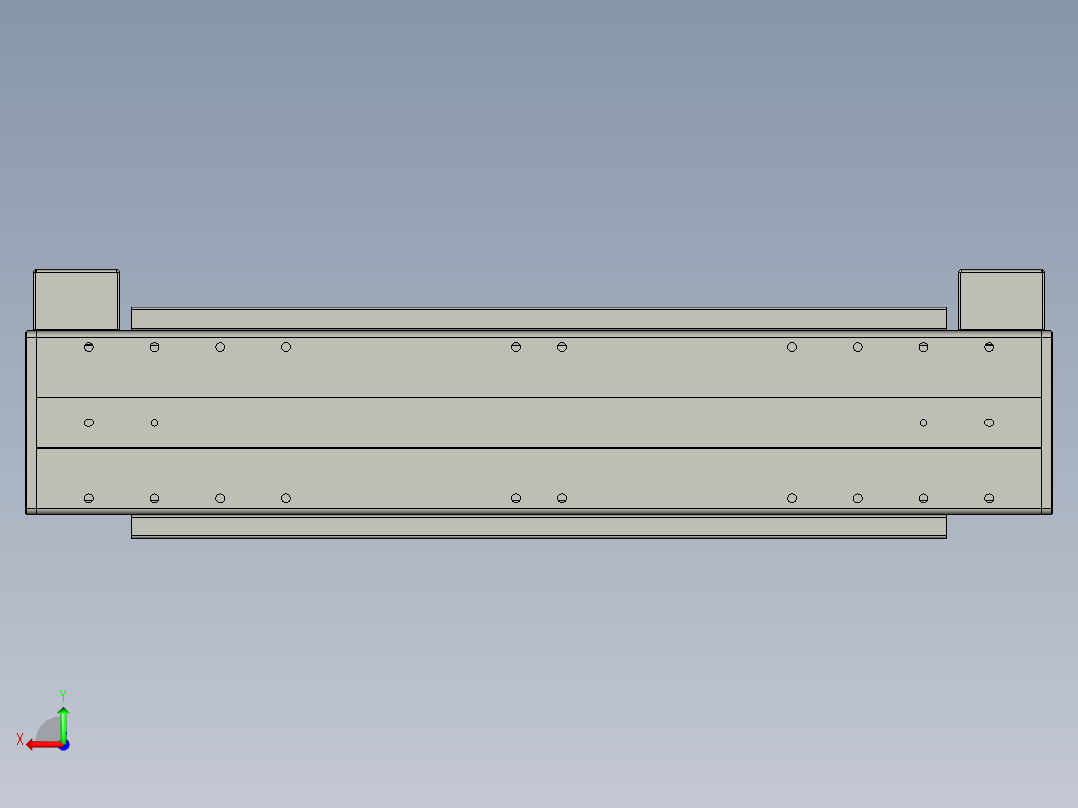 威洛博双电机滑台-VBF14S2-L50-S200-BU-P40-C6后视图