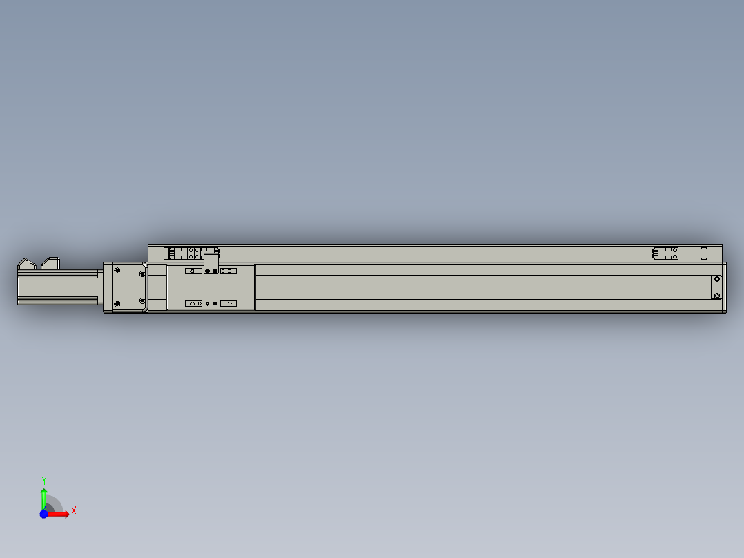 VF丝杆传动-一般环境VT5-L10-C-S480-BC-P10-C4前视图