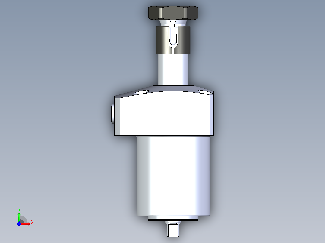 KOSMEKLHA0360-GRD_R01多系列多零件图纸模型前视图