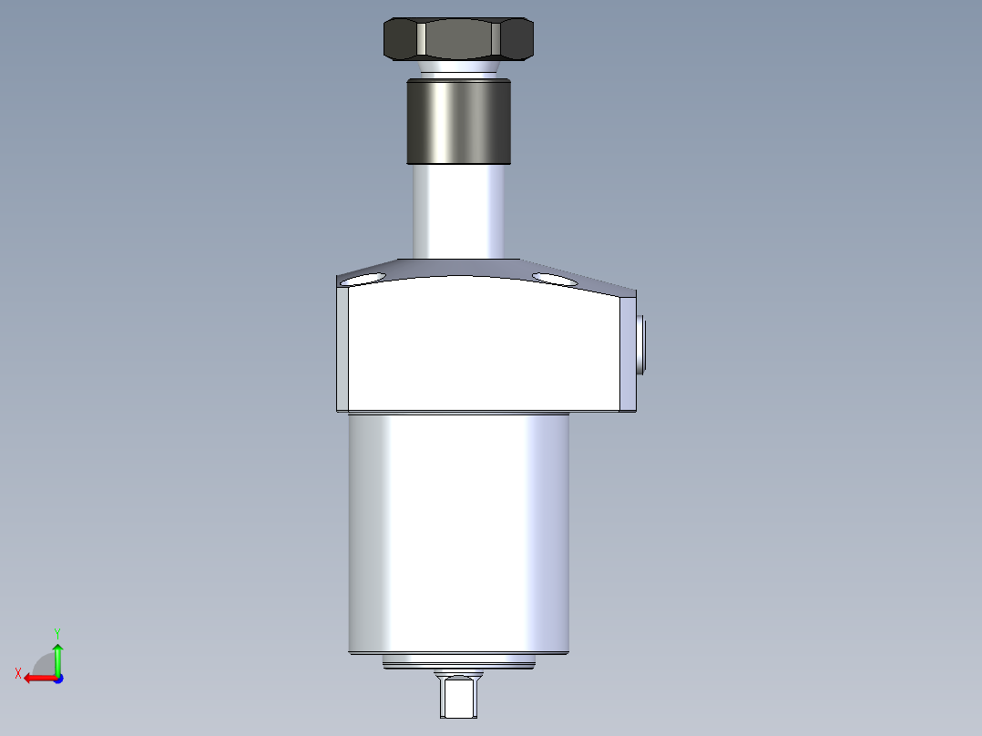 KOSMEKLHA0360-GRD_R01多系列多零件图纸模型后视图