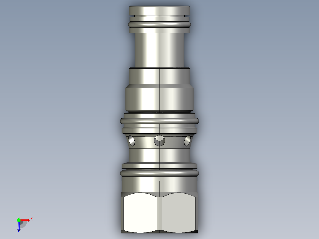 插装阀-PPDB8WN俯视图