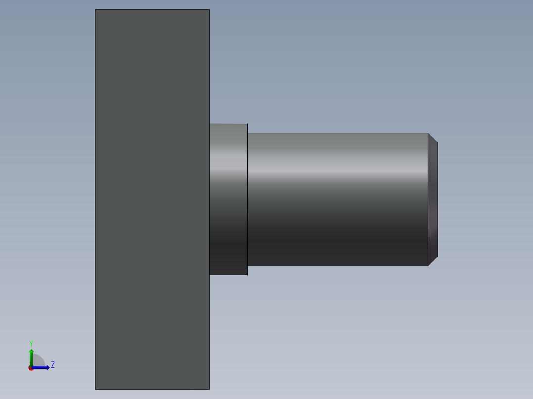 可调光阑 APID12-GD左视图