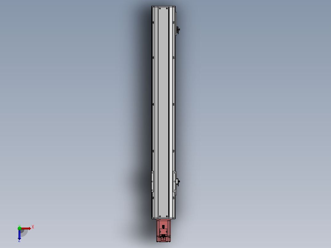 精密模组MY120-T10-650L-BC-P20B-C4-C俯视图