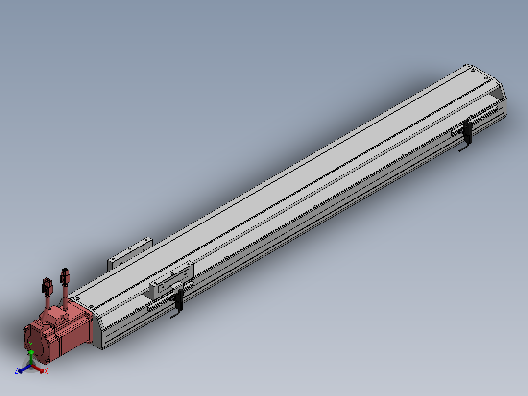 精密模组MY120-T10-650L-BC-P20B-C4-C正等轴测图